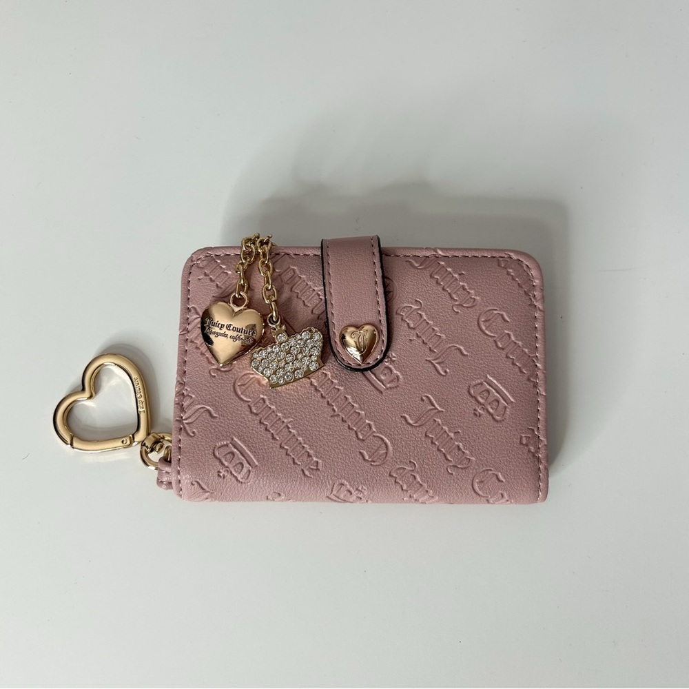 Juicy Couture Not Your Babe Wallet Dusty Blush.